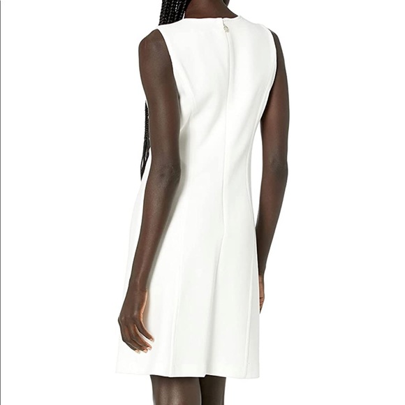 🎉HP🎉New! Tommy Hilfiger Pique Knit Lace Up Sheath Dress Ivy Womens Size 12🤍 - Picture 14 of 16